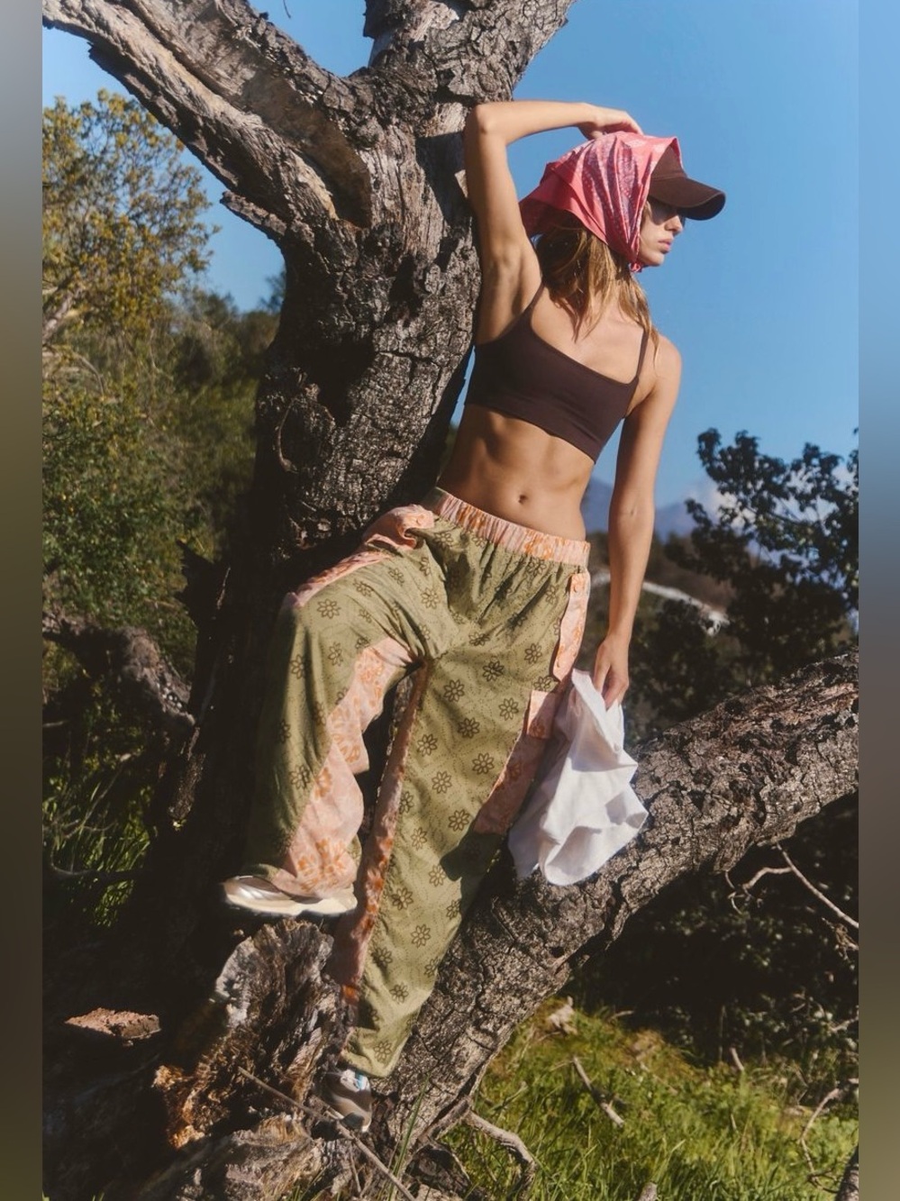 FP MOVEMENT by FREE PEOPLE ~ Colorburst Fleece-Lined Hike Pants ~ Army ~ XS NWT* - Picture 10 of 11